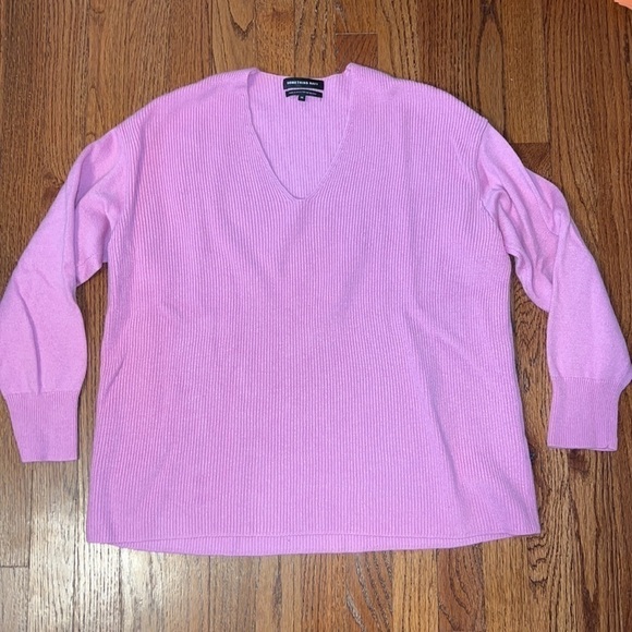 Something Navy Pink Sweater - Picture 11 of 13